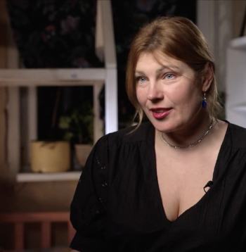 Dzejniece Magone Liedeskalna.