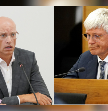 Gatis Truksnis un Aleksandrs Bartaševics.