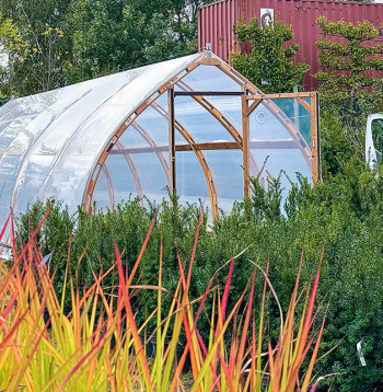 Divkārtīgās plēves siltumnīca.