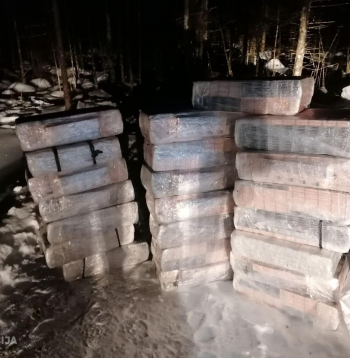 Likumsargi konstatē un izņem 110 000 cigarešu ar Baltkrievijas Republikas akcīzes markām.