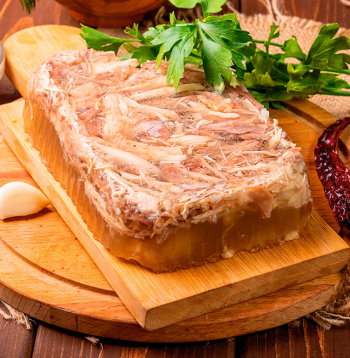 Vistas gaļas galerts.