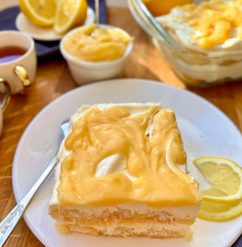 Citronu tiramisu.