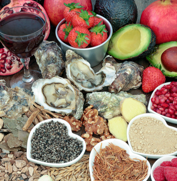 Afrodīziji ir dzērieni, ēdieni, augi un vielas, kas vairo seksuālo enerģiju. 