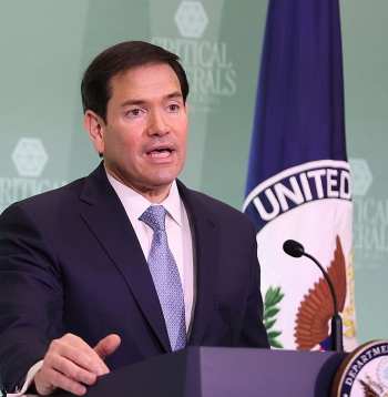 ASV delegāciju Minhenes Drošības konferencē vada valsts sekretārs Marko Rubio.