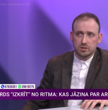 "Skrides Sirds klīnikas"
kardiologs, aritmologs Matīss Karantajers.