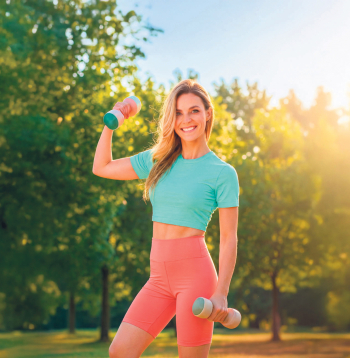 Fitnesa un uztura trenere Madara Meiere.