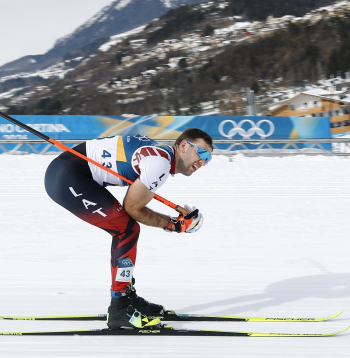 Slēpotājs Raimo Vīgants 50 kilometru slēpojumā klasiskajā stilā ar kopēju startu 2026. gada Milānas un Kortīnas ziemas olimpiskajās spēlēs.