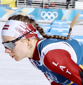 Distanču slēpotāja Patrīcija Eiduka.