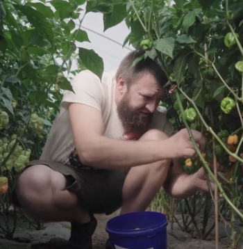 Jāņa Sviļa vaļasprieks – aso piparu audzēšana un dažādu produktu gatavošana – jau pāris gadus kļuvis arī par viņa pamatdarbu.