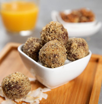 Kamas miltu trifeļkonfektes.