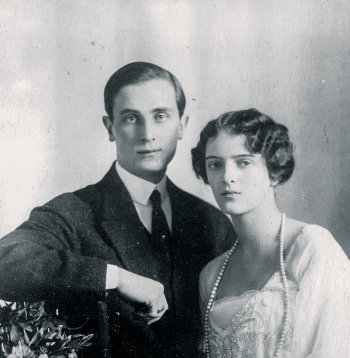 Fēlikss Jusupovs ar sievu Irinu ap 1916. gadu.