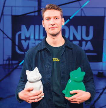 Uzvaras laurus plūca personalizētas dzīvnieku urnas "PawsPeace", ko radījuši Emīls Senkans un Kristiāns Dālmanis.
