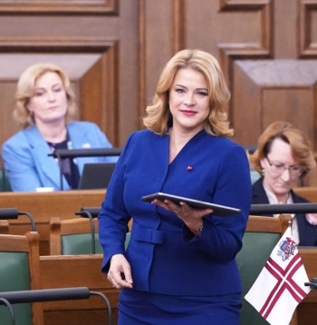 Ministru prezidente Evika Siliņa.