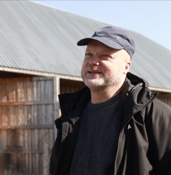 Preiļu novada zemnieku saimniecības "Tūmeņi" saimnieks Edgars Soldāns.