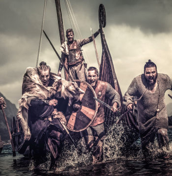 Vikingi. Ilustratīvs attēls.