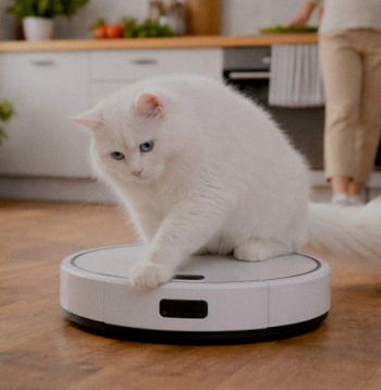 Putekļusūcējs robots.