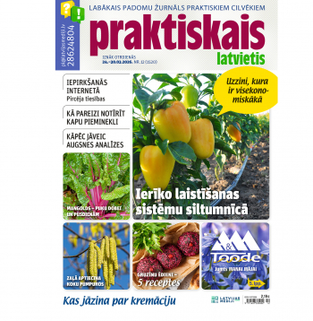 Jaunā žurnāla vāks.