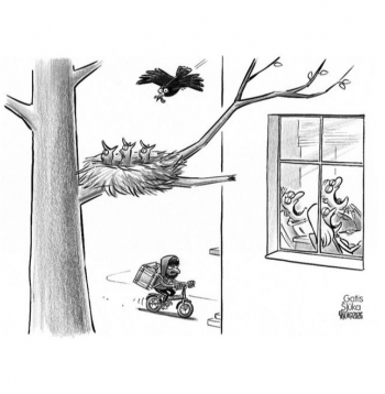 Zīmē Gatis Šļūka. Nāksies iet pašiem!