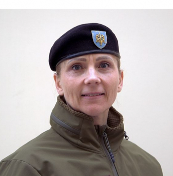 Antoņina Bļodone: "Esam visvecākā regulāro spēku vienība, kas nodibināta 1919. gadā, kad izveidojās Latvijas armija."