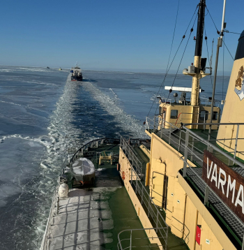 Ledlauzis VARMA 2026. gada ziemas apstākļos.