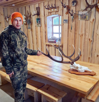 Gatis Brokāns mednieku biedrību Ramata vada vairāk nekā desmit gadus.