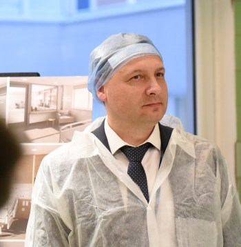 Rīgas Austrumu klīniskās universitātes slimnīcas (RAKUS) valdes priekšsēdētājs Vadims Beļuns.