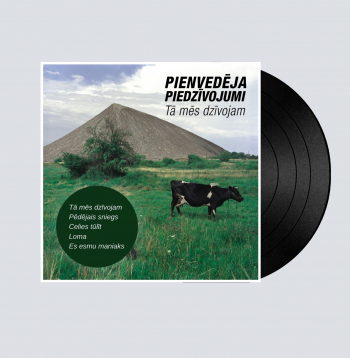 Grupas "Pienvedēja Piedzīvojumi" albums "Tā mēs dzīvojam".
