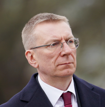 Latvijas prezidents Edgars Rinkēvičs.