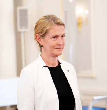 Latvijas vēstniece pastāvīgajā pārstāvniecībā Apvienoto Nāciju Organizācijā (ANO) Sanita Pavļuta-Deslandes.