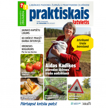 Jaunā žurnāla vāks.