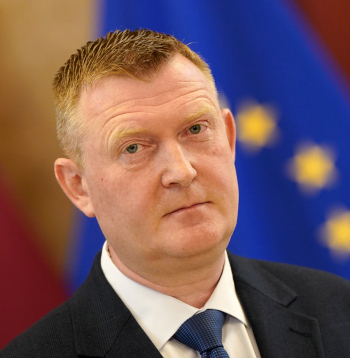 Aizsardzības ministra amata kandidāts, pulkvedis Raivis Melnis.