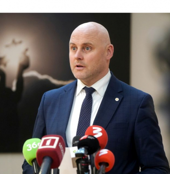 Ministru prezidenta amatam nominētais "Apvienotā saraksta" politiķis Andris Kulbergs.