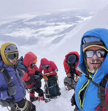 Latviešu alpīnistu, Denali ekspedīcijas dalībnieku foto pāris dienas pirms traģēdijas, publicēts 26. maijā "Facebook" kontā "Kalnu saule". Latviešu alpīnistu, Denali ekspedīcijas dalībnieku foto pāris dienas pirms traģēdijas, publicēts 26. maijā "Facebook" kontā "Kalnu saule".