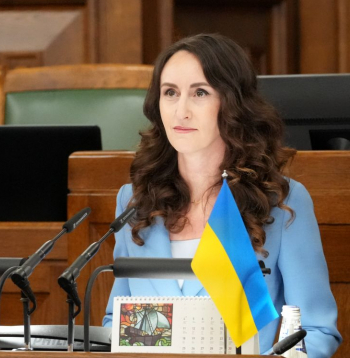 Tiesībsardze Karina Palkova. 
