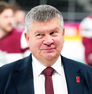 Latvijas Hokeja federācijas prezidents Aigars Kalvītis.