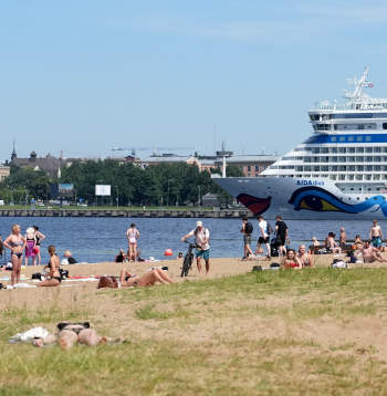 Ķīpsalas peldvieta.