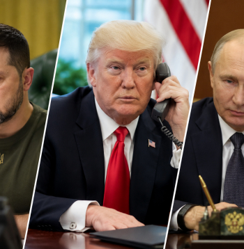 ASV prezidents Donalds Tramps sazvanījies ar Ukrainas prezidentu Volodimiru Zelenski un Krievijas diktatoru Vladimiru Putinu. ASV prezidents Donalds Tramps sazvanījies ar Ukrainas prezidentu Volodimiru Zelenski un Krievijas diktatoru Vladimiru Putinu.
