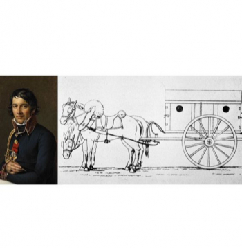 Dominiks Žans Larē (1766–1842) un "lidojošā ambulance".