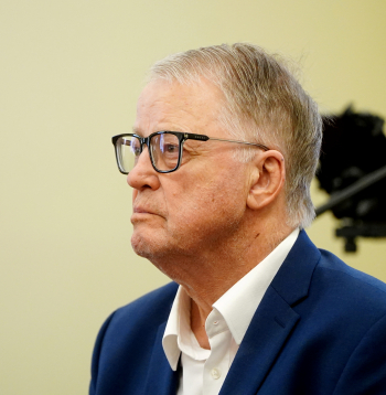 Valsts eksprezidents Guntis Ulmanis.