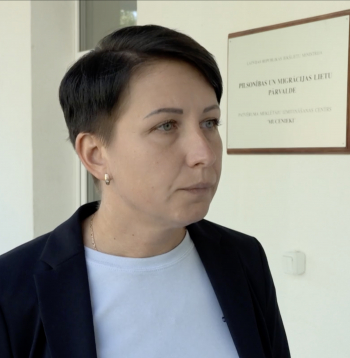 Patvēruma meklētāju izmitināšanas centra "Mucenieki" vadītāja Vita Kulbere.
