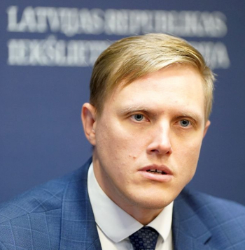 Iekšlietu ministrs Jānis Dombrava.