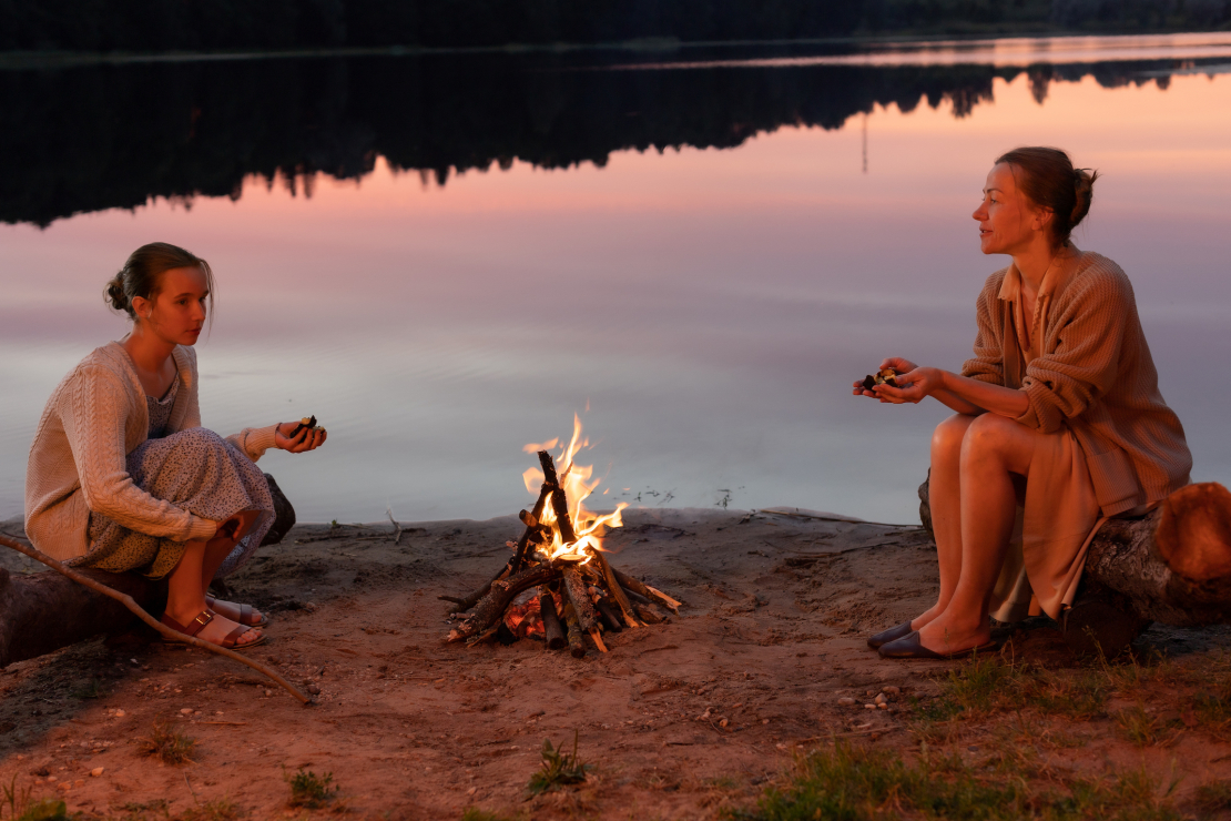Kadrs no filmas "Mātes piens"