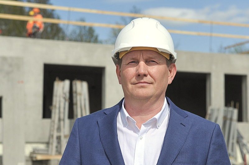 Latvijas Būvuzņēmēju apvienības valdes priekšsēdētājs Gints Miķelsons
