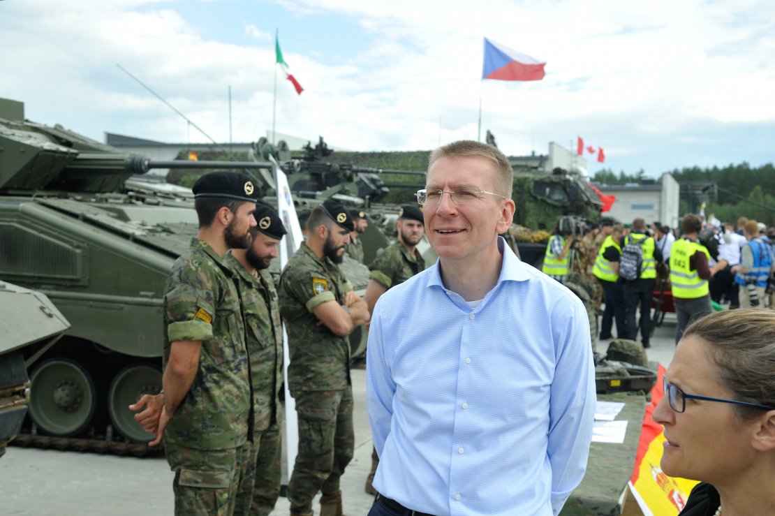 Edgars Rinkēvičs. Ādaži.