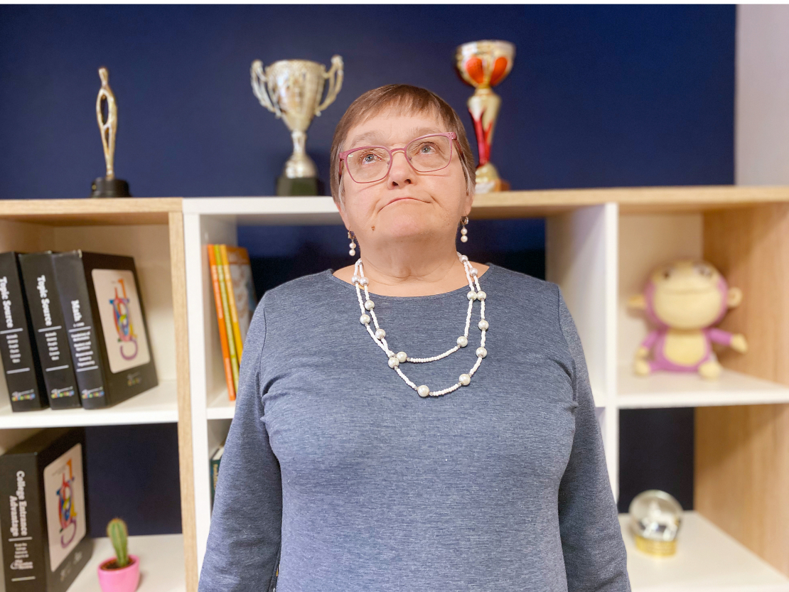 Murjāņu Sporta ģimnāzijas latviešu valodas un literatūras skolotāja Māra Ozola.
