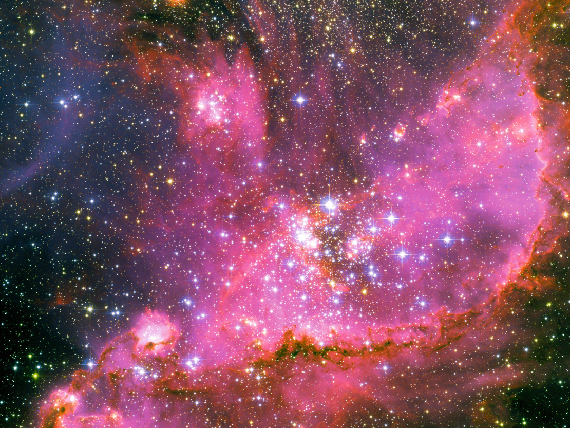 NGC 346 atrodas Mazajā Magelāna mākonī.