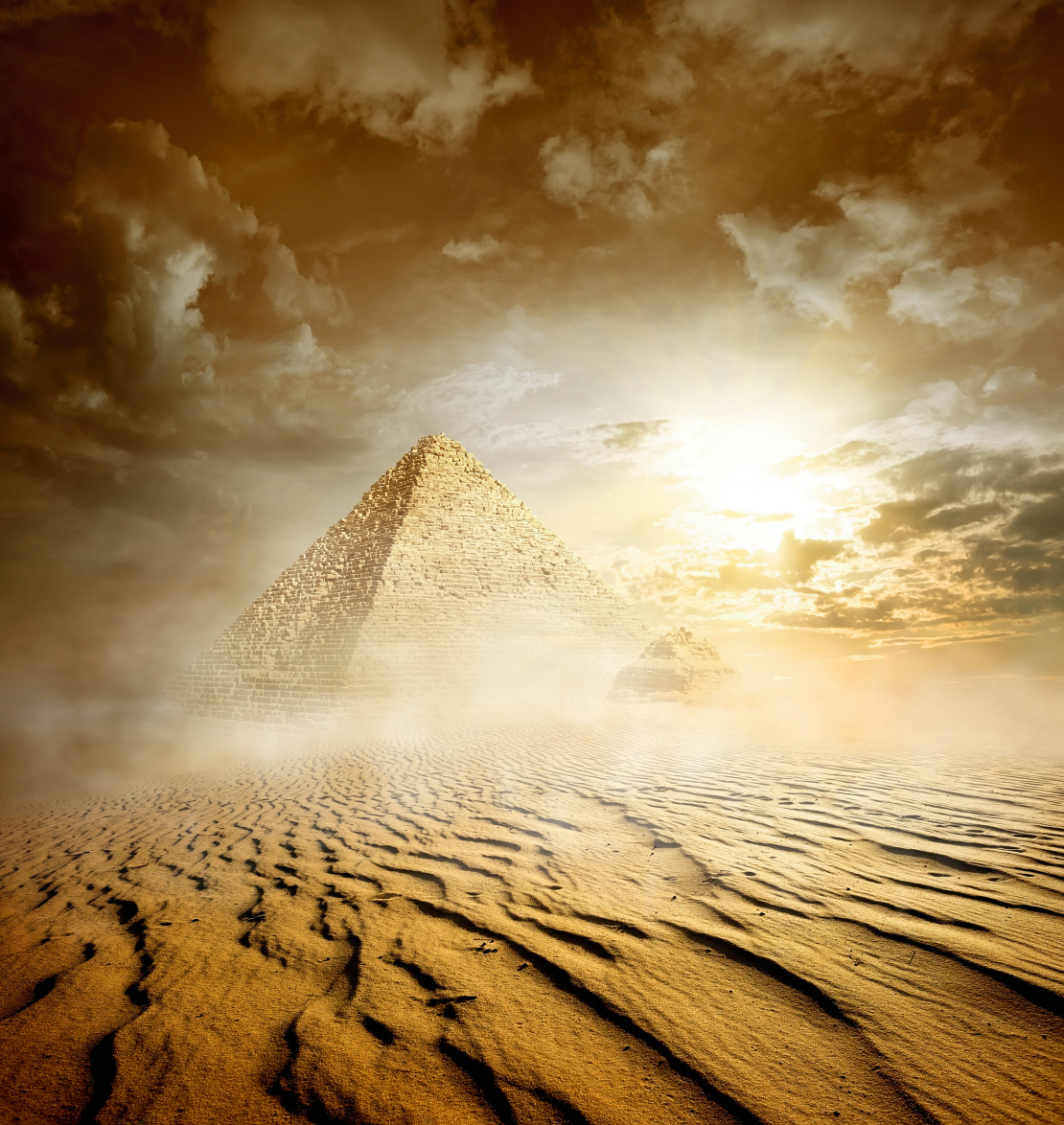 Krimas piramīdas. Ilustratīvs attēls.