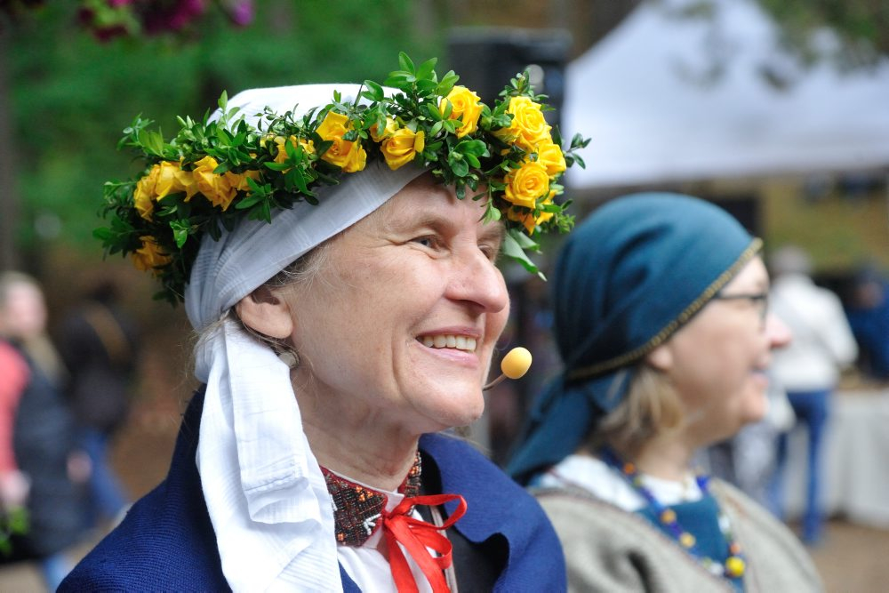 Latvijas Etnogrāfiskajā brīvdabas muzejā tradicionālais gadatirgus.