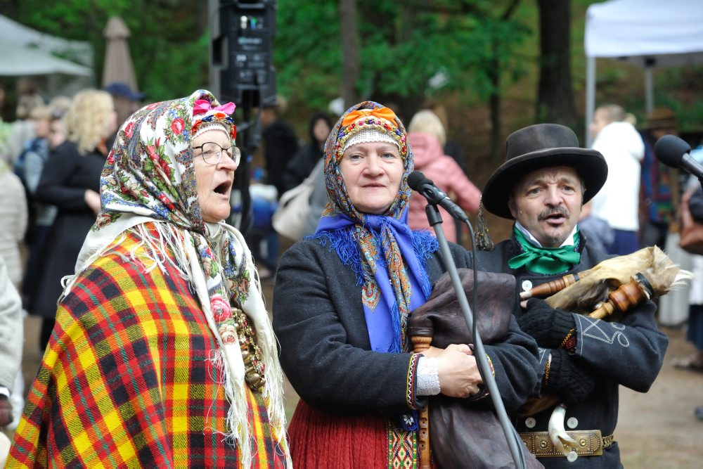 Latvijas Etnogrāfiskajā brīvdabas muzejā tradicionālais gadatirgus.