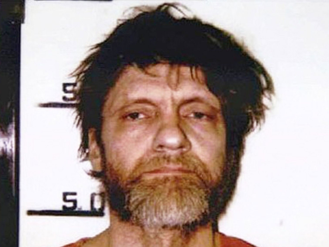 "Unabomber" Teds Kačinskis.
